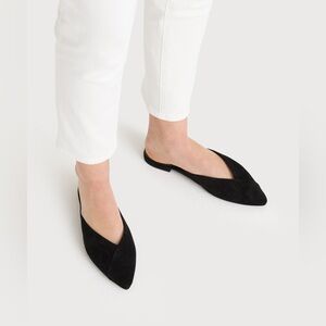BRAND NEW Birdies Swan Black Mules